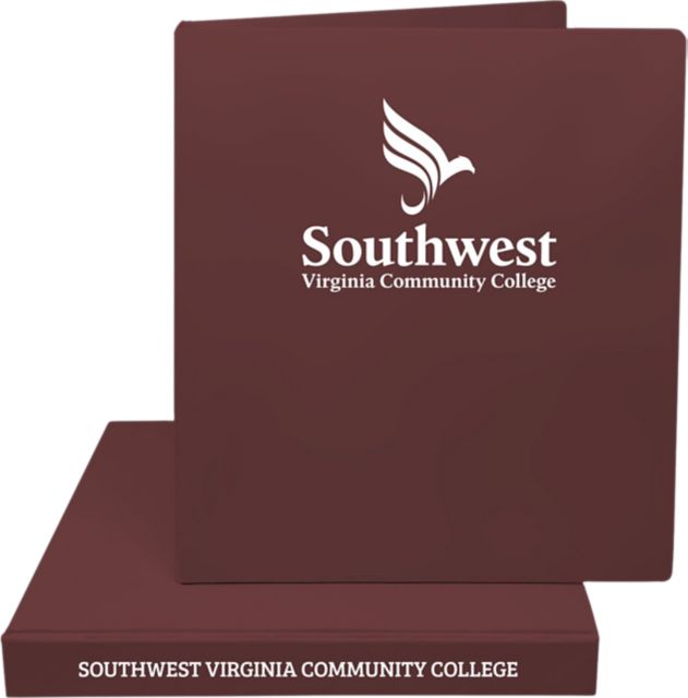 Southwest Virginia Community College 1'' Vinyl Binder