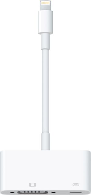 Lightning to VGA Adapter- ONLINE ONLY
